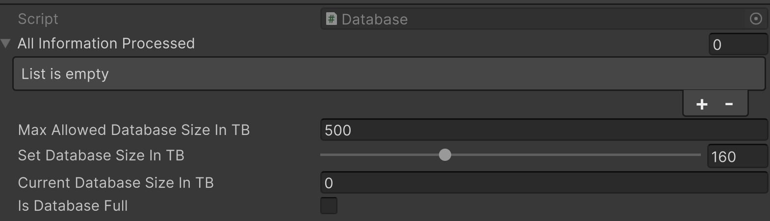 Thumbdrive insertion / processing state
