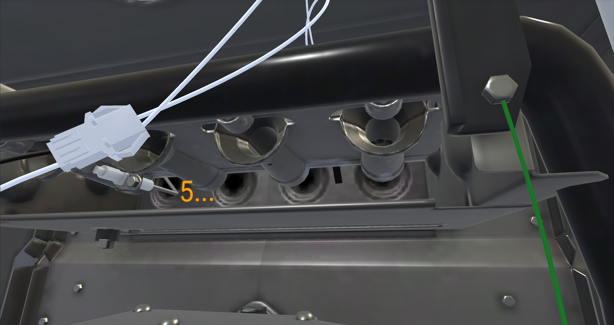 HVAC ignition fault training simulation interface